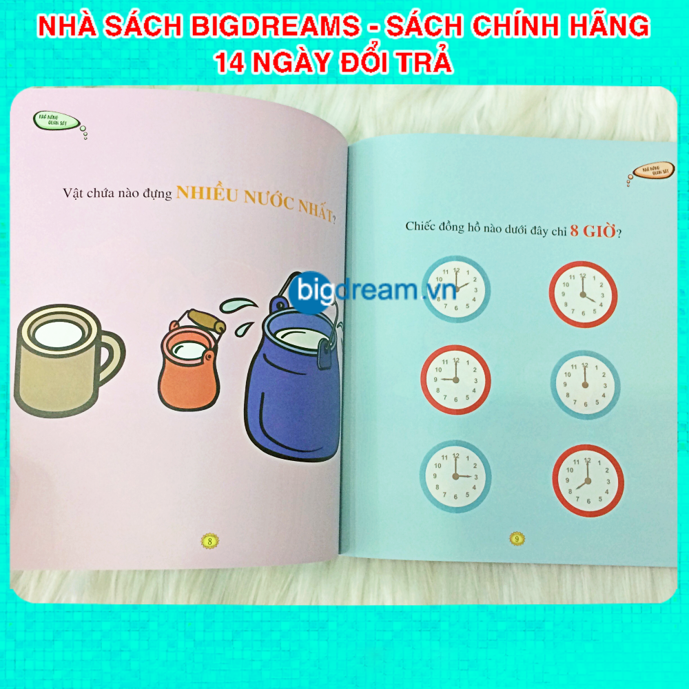 Mẹ Hỏi Con Trả Lời - Khả Năng Quan Sát - Cuốn Sách Vỡ Lòng Đầu Tiên Của Tớ Truyện kể cho bé trước giờ đi ngủ 0-3 tuổi