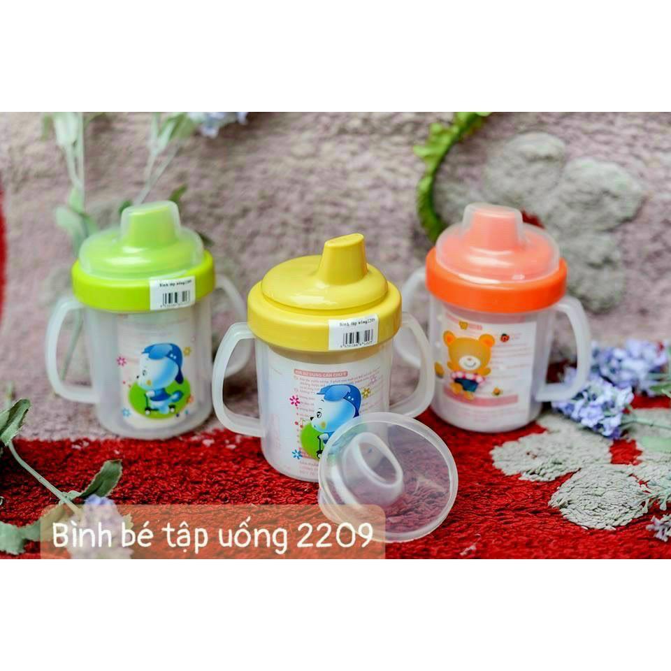 BÌnh tập uống nước hình chú gấu cho bé