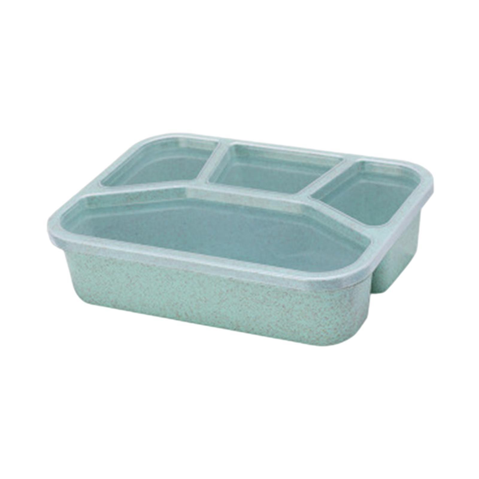 Bento Lunch Box Leakproof Lid Reusable Snack Food Container for Home Kitchen
