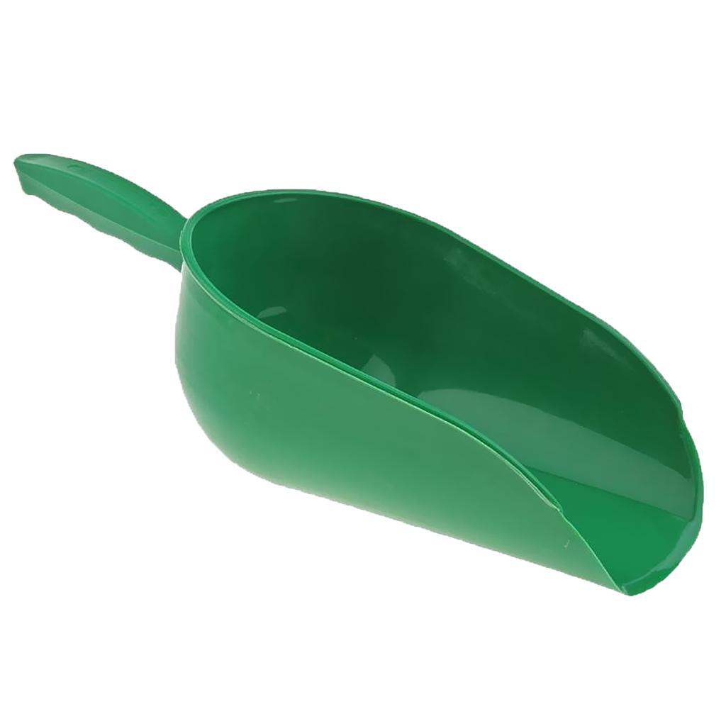 2x  With Handle Shove Flour Dry Food Ice Cereal Bar Buffet Sweets Green