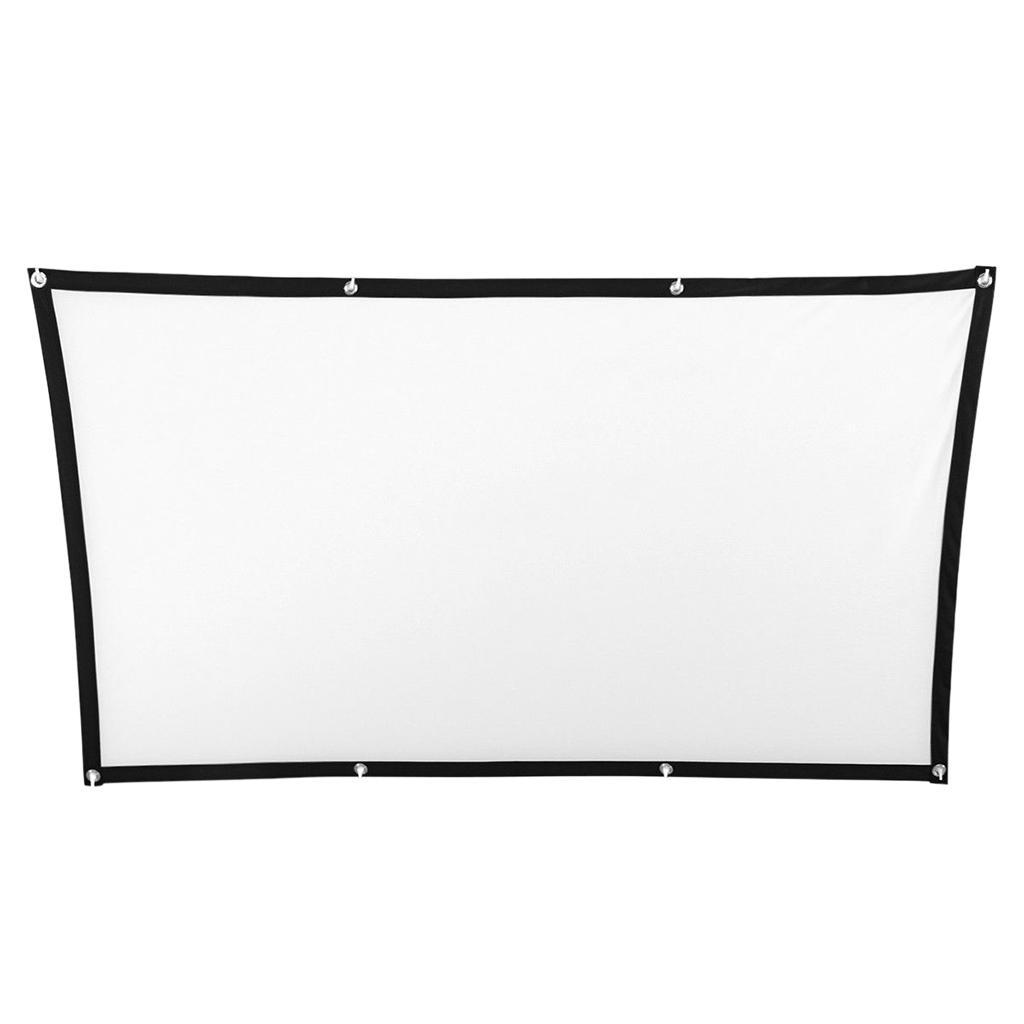 Durable Soft Projector Screen Film Home Cinema Movie Screen Projection
