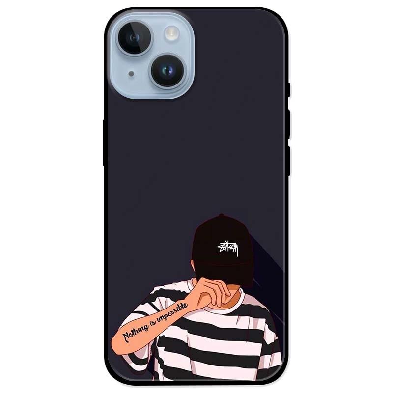 Ốp lưng dành cho Iphone 14 - Iphone 14 Plus - Iphone 14 Pro - Iphone 14 Pro Max - Bad Boy Nón Đen