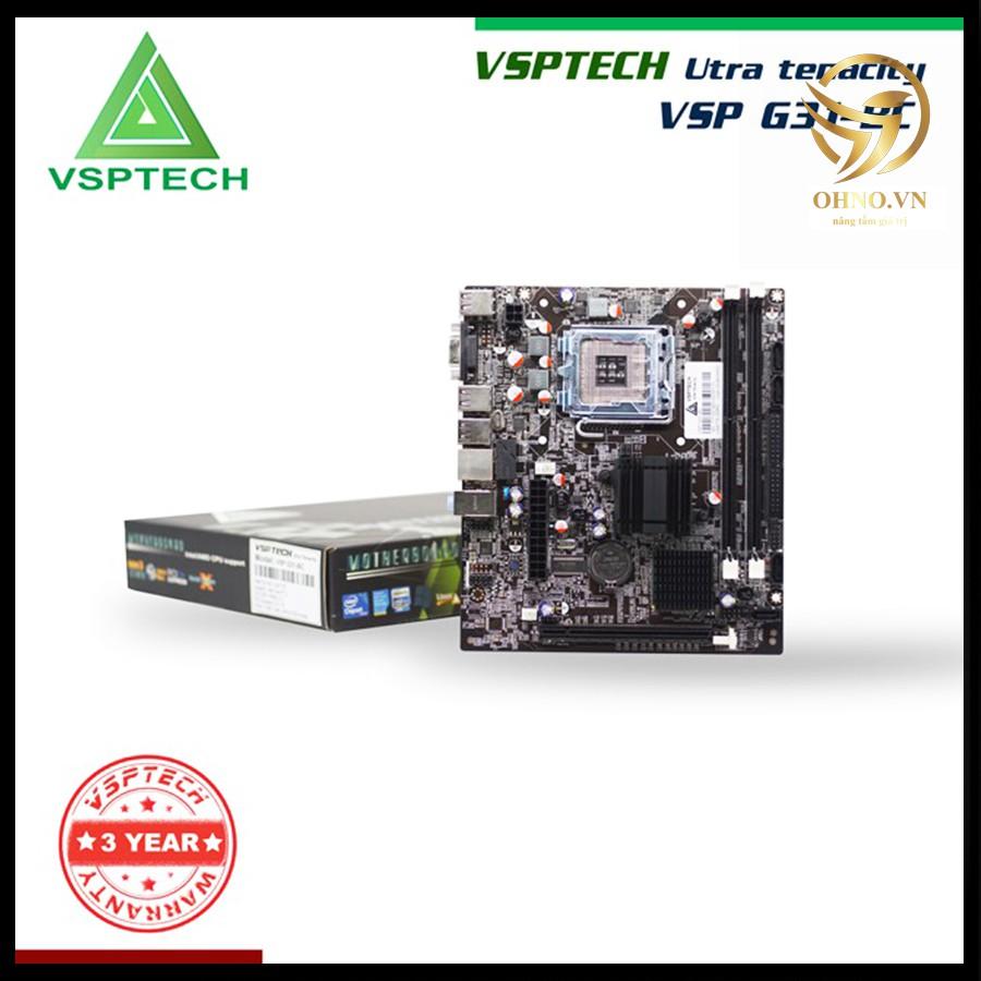 Main Máy Tính Bo Mạch Chủ VSPTECH G31 CHÍNH HÃNG Mainboard Linh Kiện Điện Tử Cho Máy Tính PC hàng chính hãng