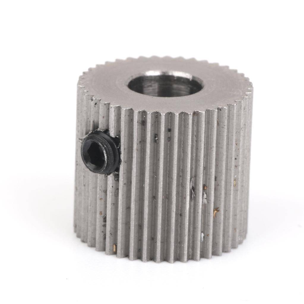 Stainless Steel Extruder Drive Gear 5mm Shaft for 3D Printer 1.75mm Filament