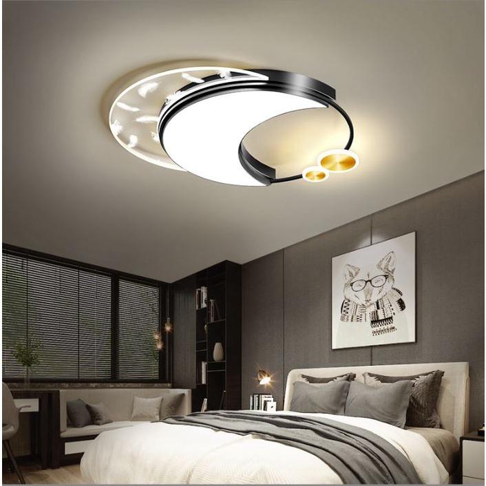 Đèn ốp trần VATASI hiện đại cánh hoa trang trí nội thất sang trọng với 3 chế độ ánh sáng.