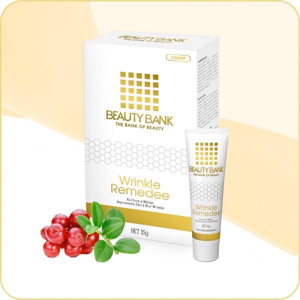 Kem dưỡng trắng da ban đêm WRINKLE REMEDEE (15g), mờ vết nhăn, tái tạo da, se khít lỗ chân lông BEAUTY BANK