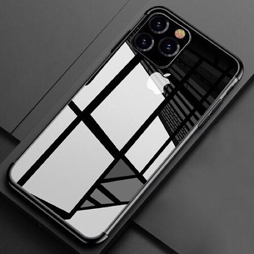Ốp lưng cho iPhone 11 Pro Max hiệu j-CASE Tpu viền màu - Hàng nhập khẩu