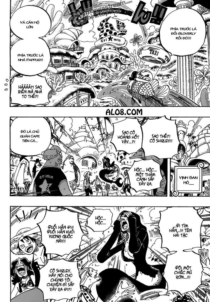 đảo hải tặc - one piece chapter 610 14