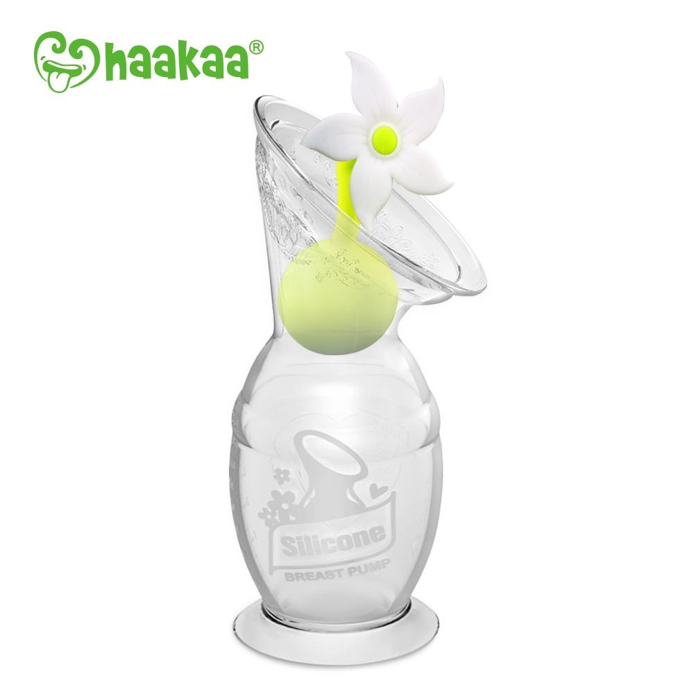 Combo Cốc hứng sữa Gen.2 100/150ml và Nút hoa chặn Haakaa