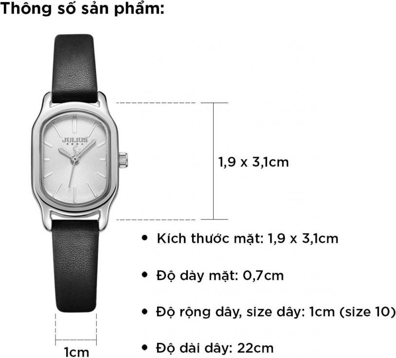 Đồng hồ nữ Julius JA-1112A