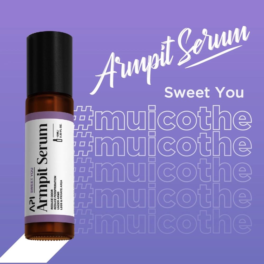 Son Nách Api - Lăn Khử Mùi Hôi Nách Hương Quyến Rũ Mee Natural Cho Nam Và Nữ 10ml