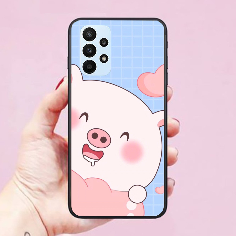 Ốp lưng dành cho điện thoại Samsung Galaxy A13 5G A23 A33 5G A53 5G A73 5G BST Heo Con Dễ Thương
