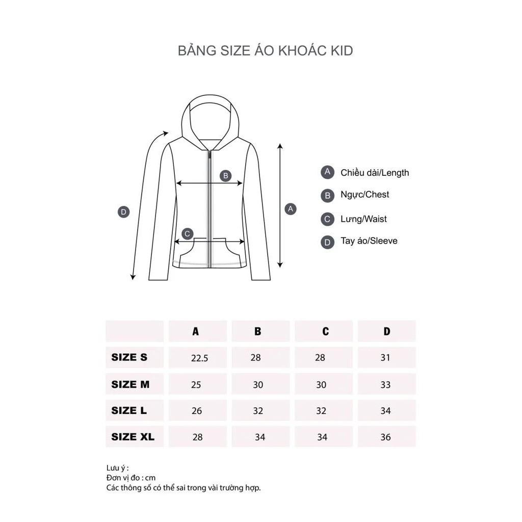 Áo khoác đi biển Sobie Kid Zipper Pink PinkFong