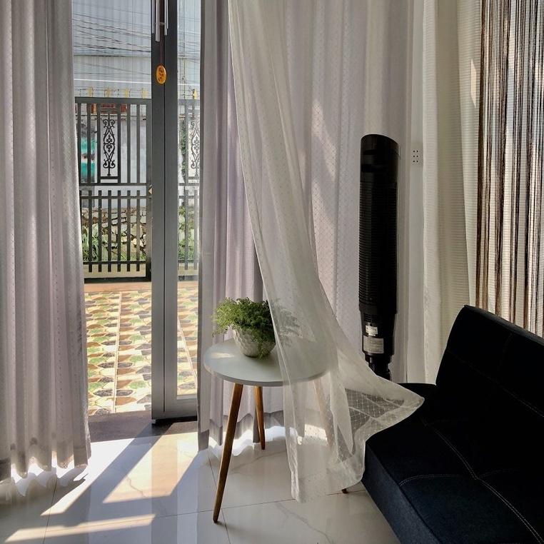 Rèm cửa 2 lớp Kawa grey & Home006