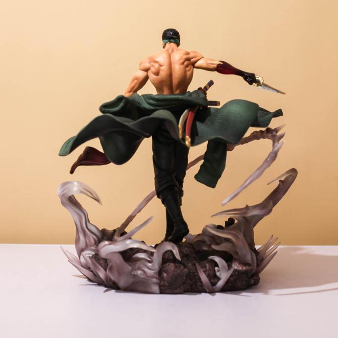 Mô Hình Zoro Sử Dụng Enma Siêu Ngầu 28cm 2 Đầu 2 Tay Mô Hình One Piece Cao Cấp, Figure Mô Hình Anmie One Piece Luffy Vu