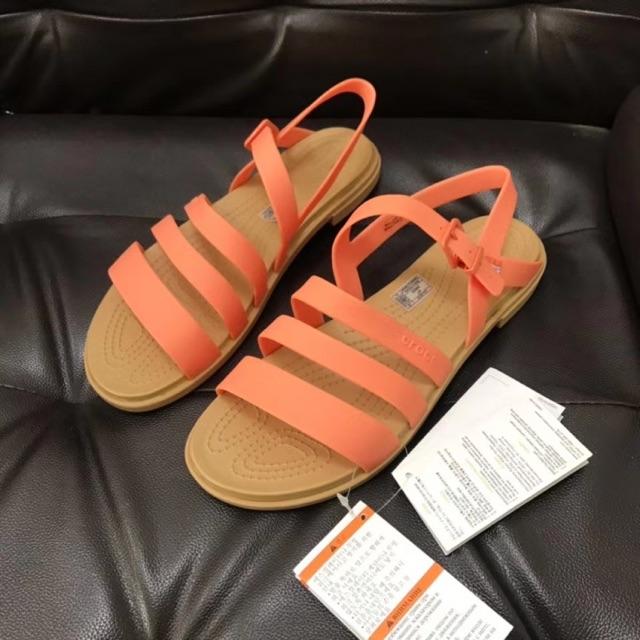 Sandal nữ - Sandal nhựa mềm sắc màu cho nữ