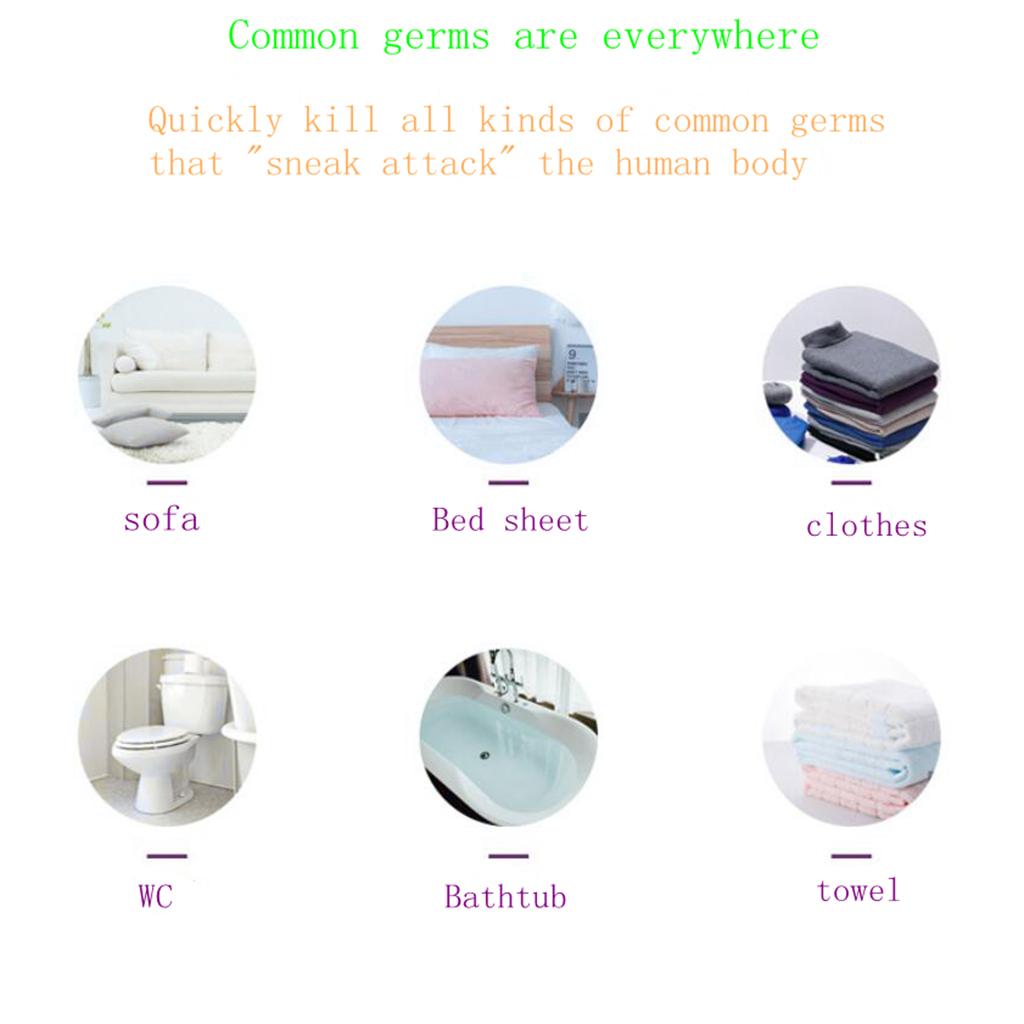 Portable LED UV Lamp Handheld Sterilizer UVC Lights Tube