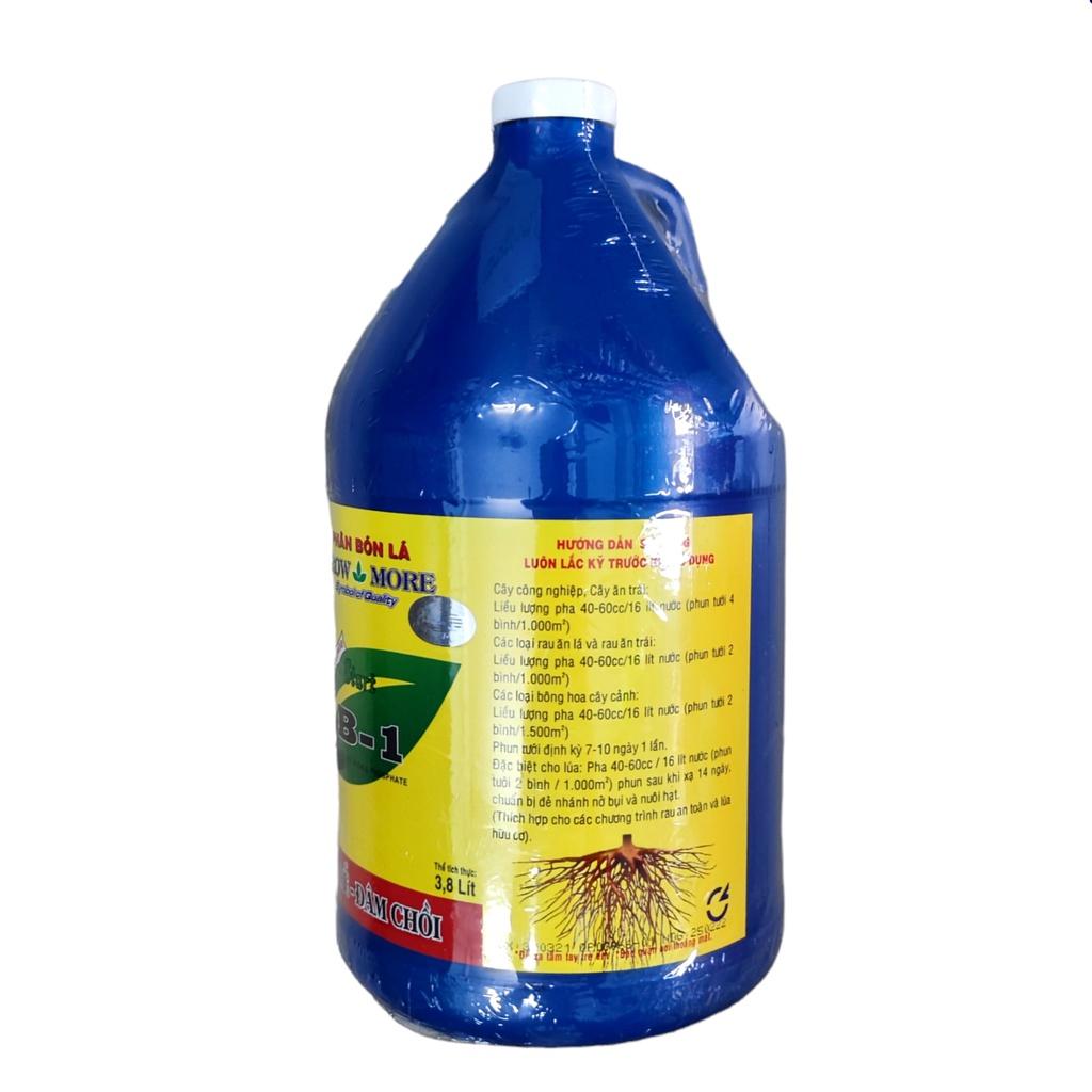 Phân bón Vitamin B1 GrowMore Liquinox Start tăng cường bộ rễ - 3,8 lít