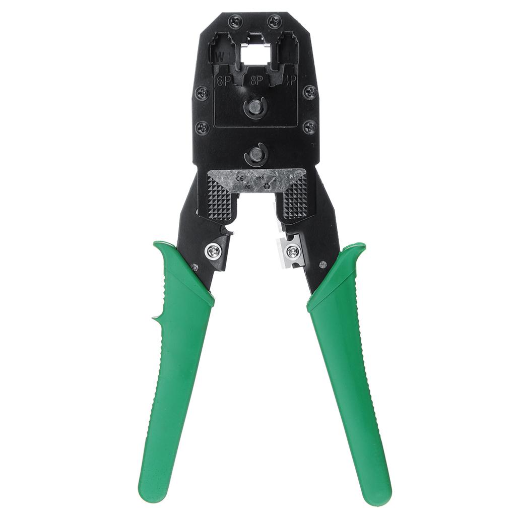 Network Cable Repair Maintenance Tool Kit Set,  Rj11 Cat5e Cat6 Cable Tester Test Crimper Crimping Stripper, Cutter Tool Kit with Case