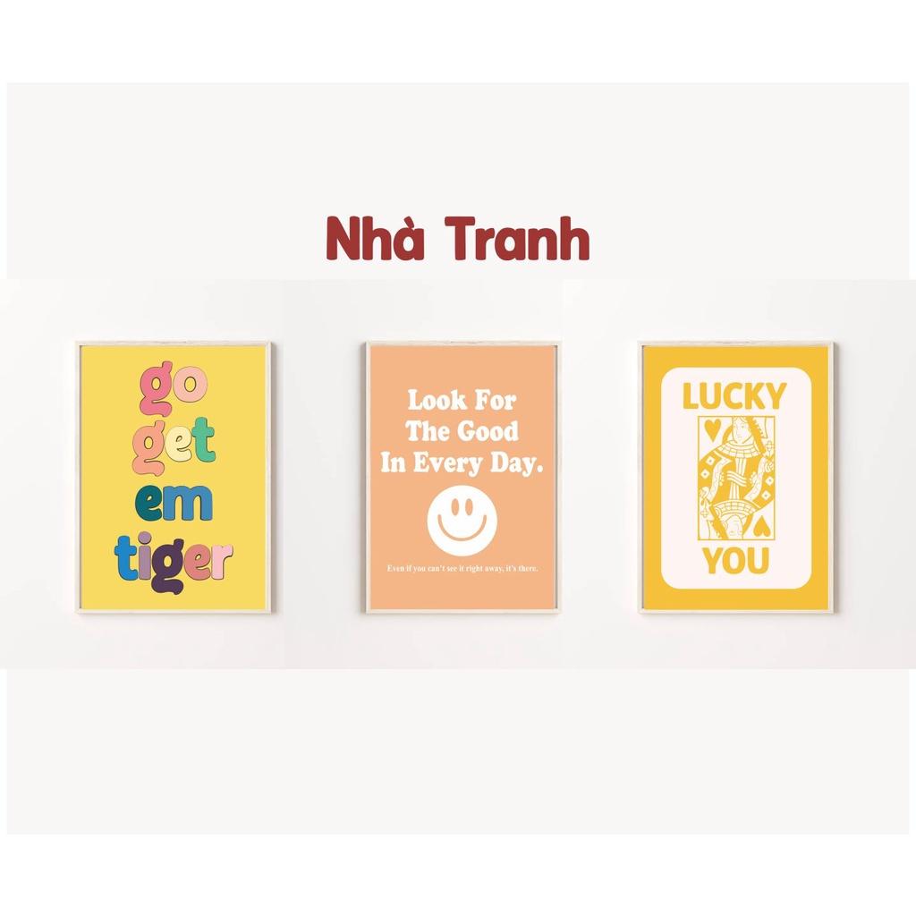 SET TRANH TREO TƯỜNG AESTHETIC 32
