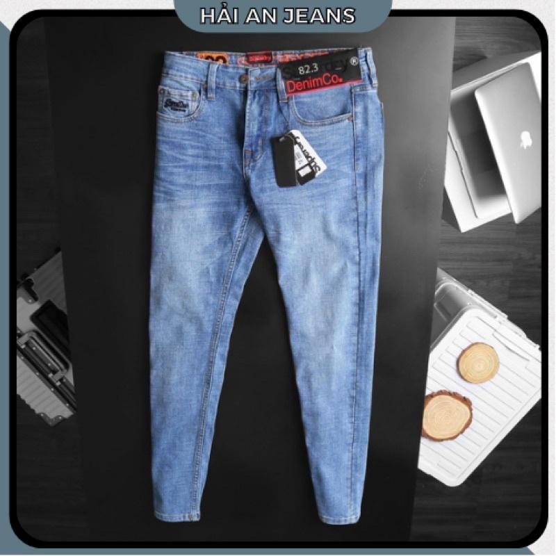 QUẦN JEAN NAM QUẦN BÒ NAM THỜI TRANG HÀNG MỚI VỀ VNXK QUẦN RIN CAO CẤP ỐNG ÔM HAIAN JEANS