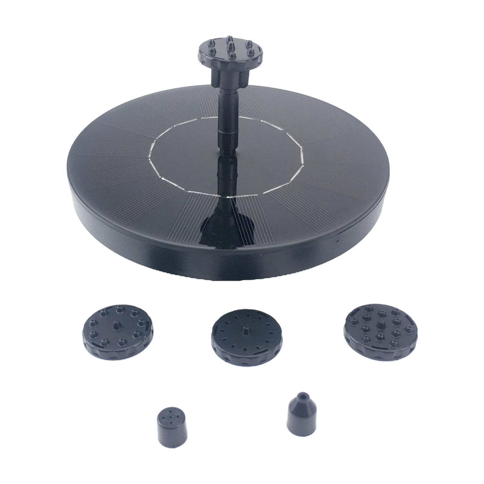 2x Powered Fountain Bird Bath Water Pump for Garden Pond Aquarium Decoration