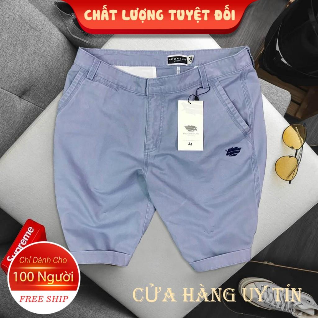 Quần short kaki nam cao cấp màu đen