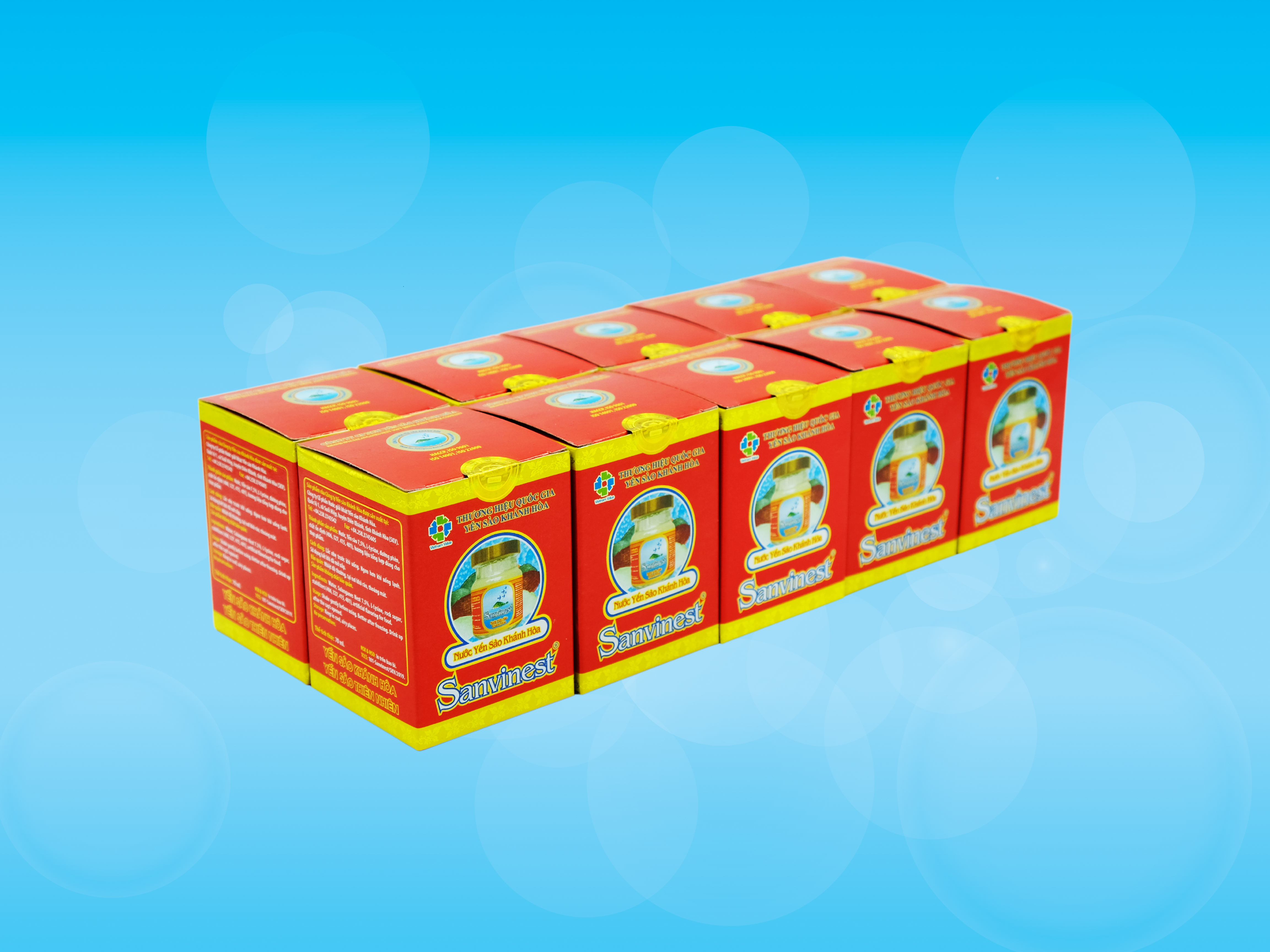 Nước Yến sào Sanvinest Khánh Hòa đóng lọ 70ml