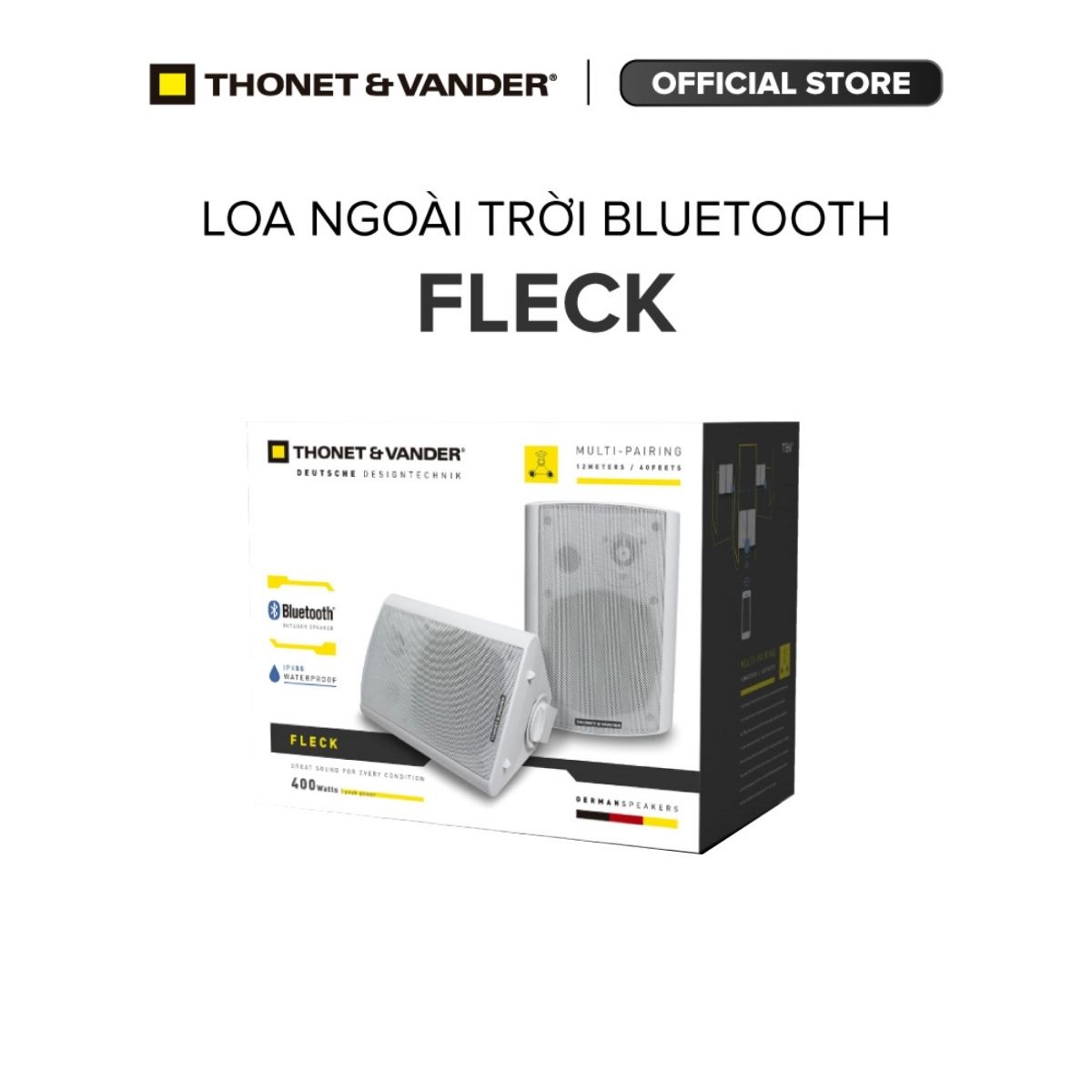 Loa Bluetooth ngoài trời Thonet & Vander FLECK 7 BT OUTDOOR Hàng chính hãng