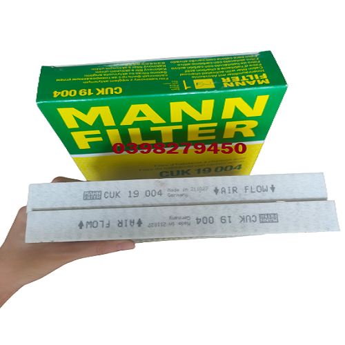 LỌC GIÓ ĐIỀU HÒA MANN FILTER CHO BMW CUK 19 004 (MÃ: 64 31 9 237 157; 64 31 9 312 318; 64 31 2 284 828)