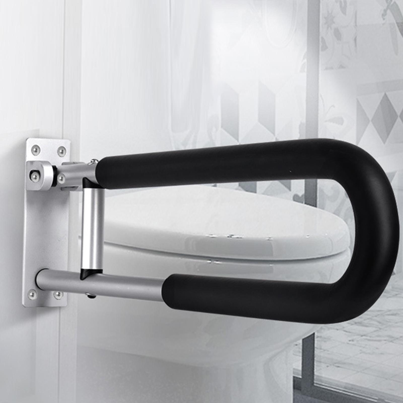 Shower Assist Wall Mount Elderly Disabled Toilet Aid Folding