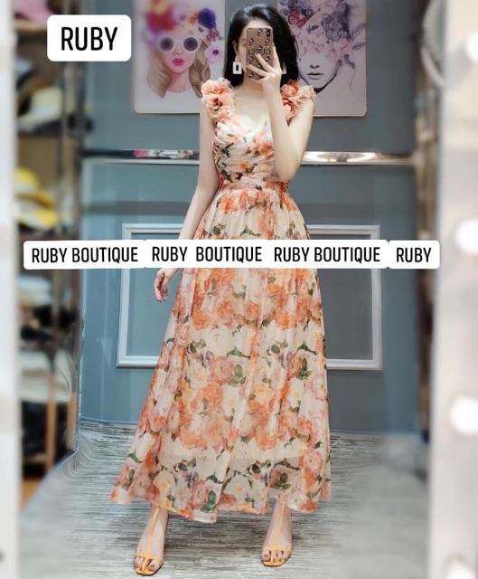 Hàng Có Sẵn Maxi hoa 2 dây 590