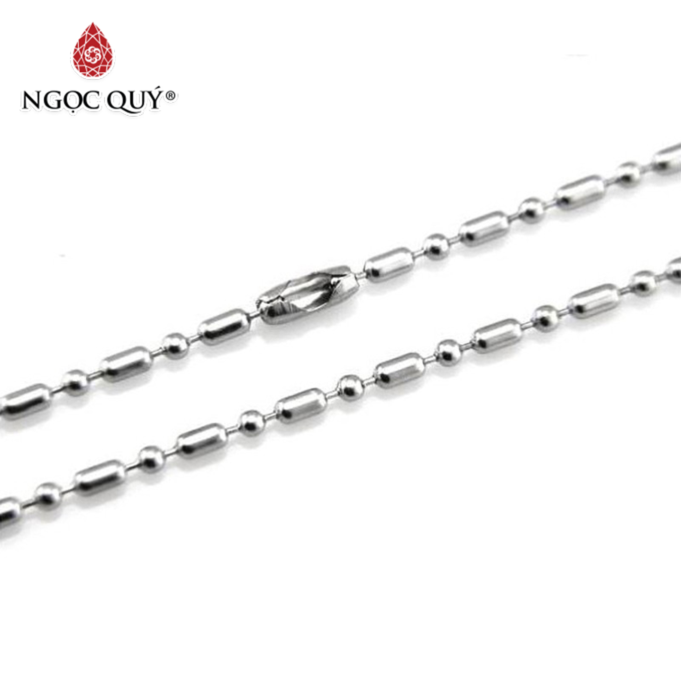 Dây chuyền inox - Ngọc Quý Gemstones