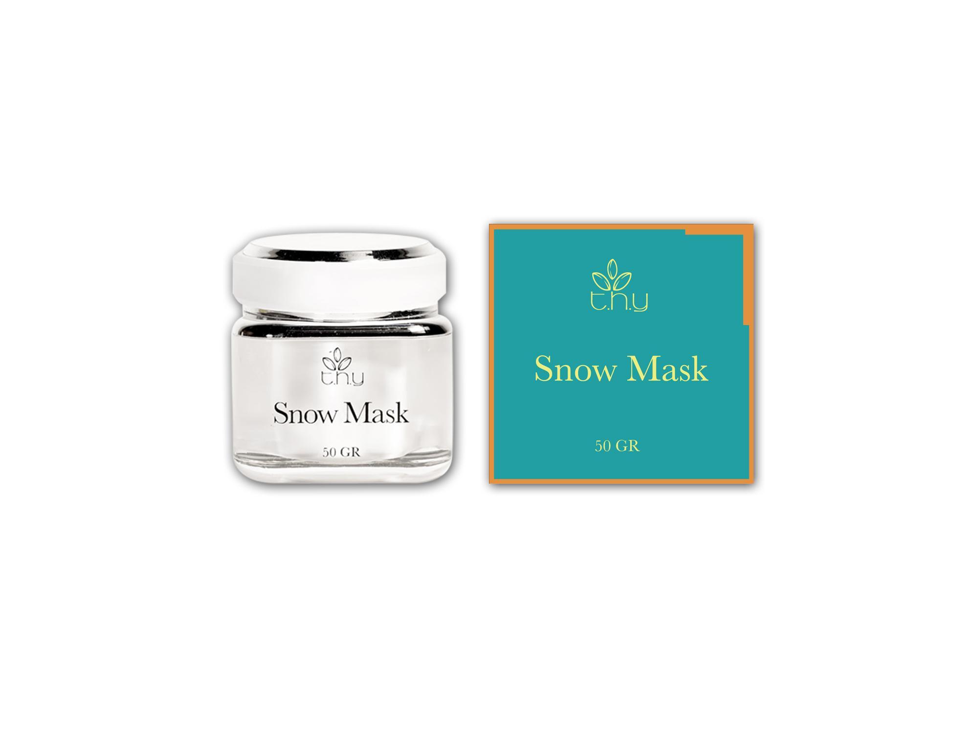 Snow Mask (Mặt Nạ Tuyết) 50g + Rice Body Makeup Mini 30g - T.H.Y