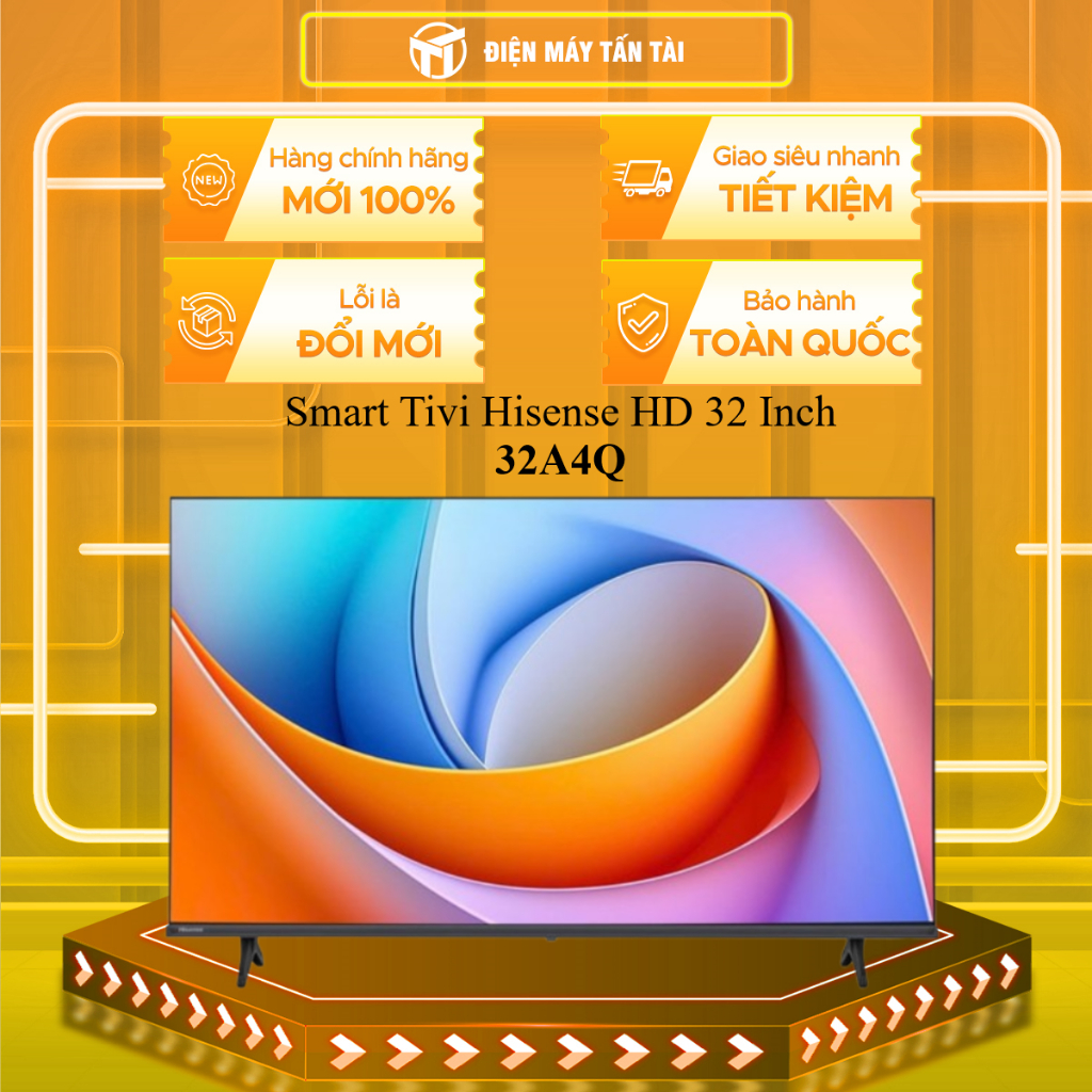 32A4Q - Smart Tivi Hisense HD 32 Inch 32A4Q ( Tìm kiếm giọng nói qua ứng dụng VIDAA) - HÀNG CHÍNH HÃNG - GIAO HCM
