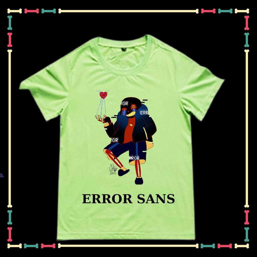 ÁO THUN XỊN XÒ CHO BÉ TRAI IN HÌNH ERROR SANS