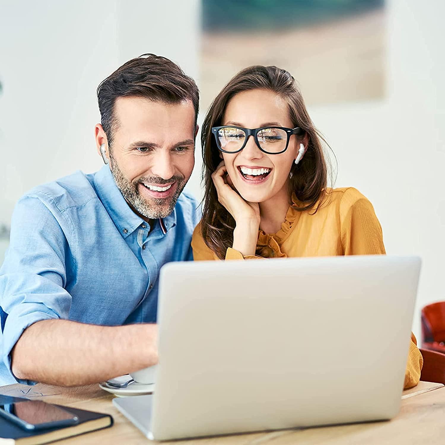Tai nghe Bluetooth, tai nghe Bluetooth có điều khiển cảm ứng, tai nghe không dây, tai nghe âm thanh nổi không dây với micro, IPX7 không thấm nước, chơi 35 giờ cho iOS và Android
