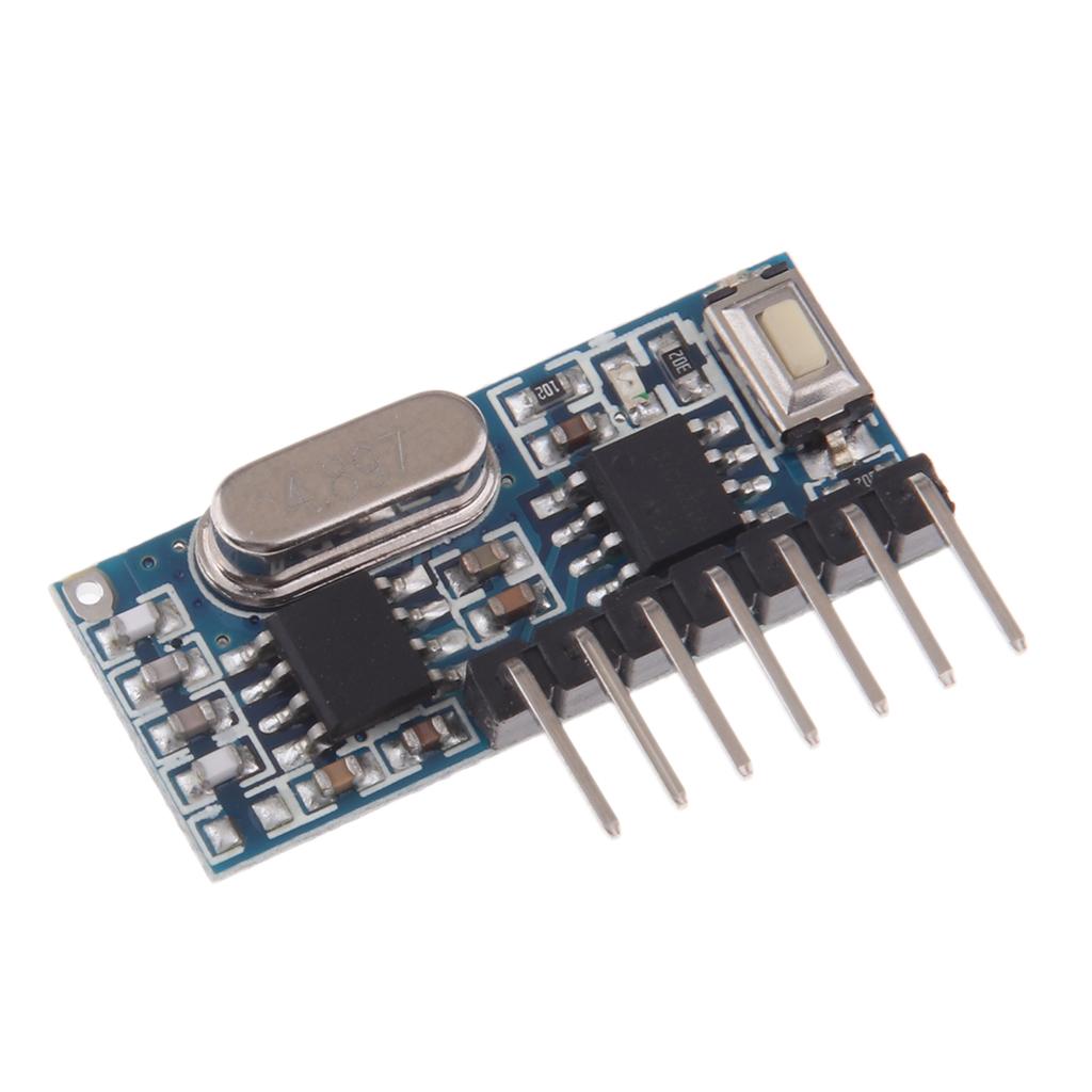 315MHz 4 Channel Output RX480E RF Wireless Receiver Module Learning Decoding