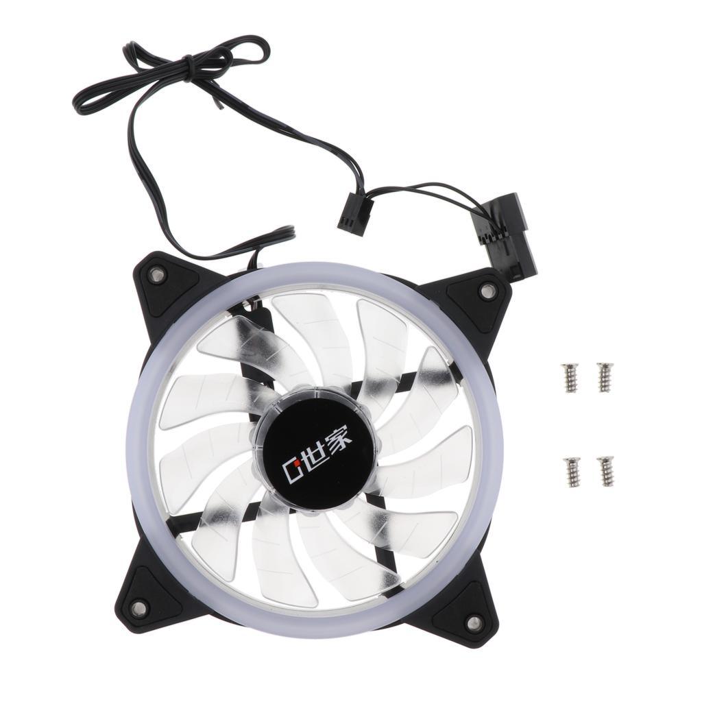 12CM LED Computer Case Cooling Fan for PC