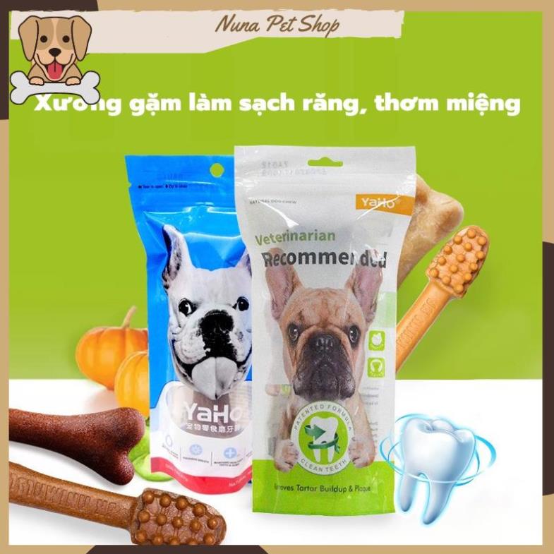 Xương gặm sạch răng, thơm miệng cho chó Yaho