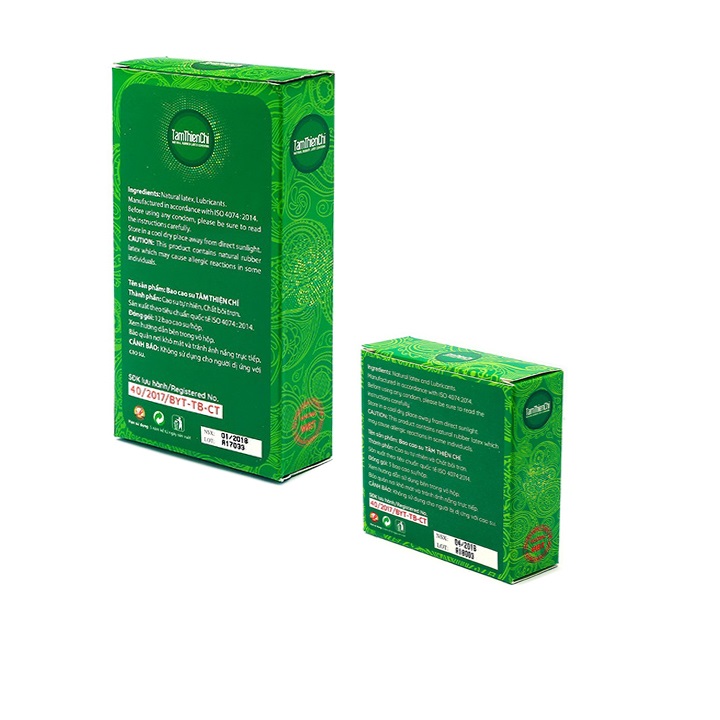 Combo Bao cao su Tâm Thiện Chí Family mỏng trơn + 1 hộp BCS TTC Family