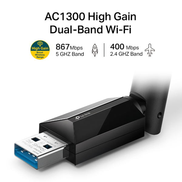 USB Wifi TP-Link Archer T3U Plus- Hàng chính hãng