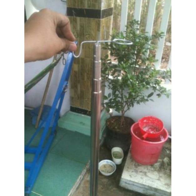 Sào bẫy chim treo lồng chim phơi quần áo
