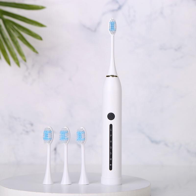 Bàn chải điện Sonic X7 Pro Thế Hệ Mới, Bàn chải đánh răng điện công nghệ châu Âu 6 chế độ rung, lỗi 1 đổi 1