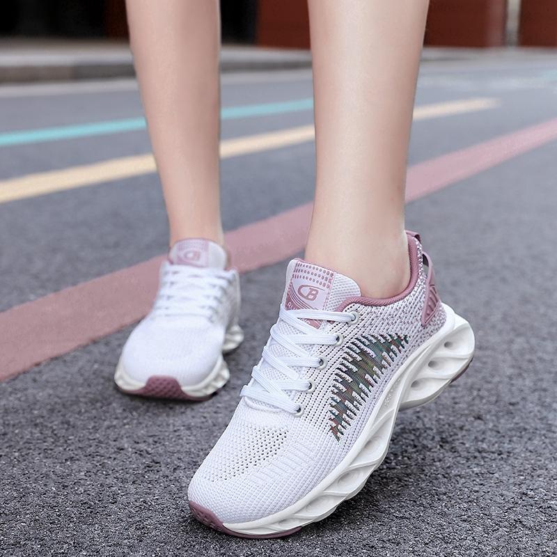 2020 Fashion women outdoor soft running sneakers casual breathable sport shoes
