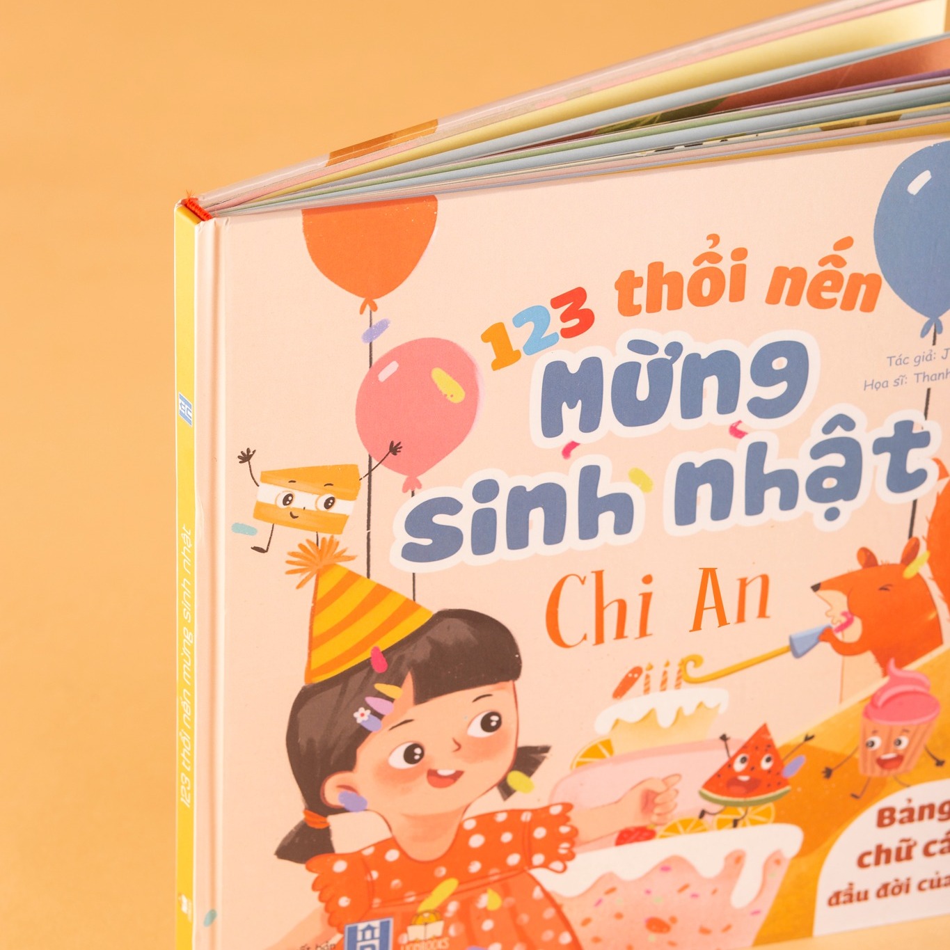 Sách - 1...2...3 Thổi Nến Mừng Sinh Nhật - Bé Gái