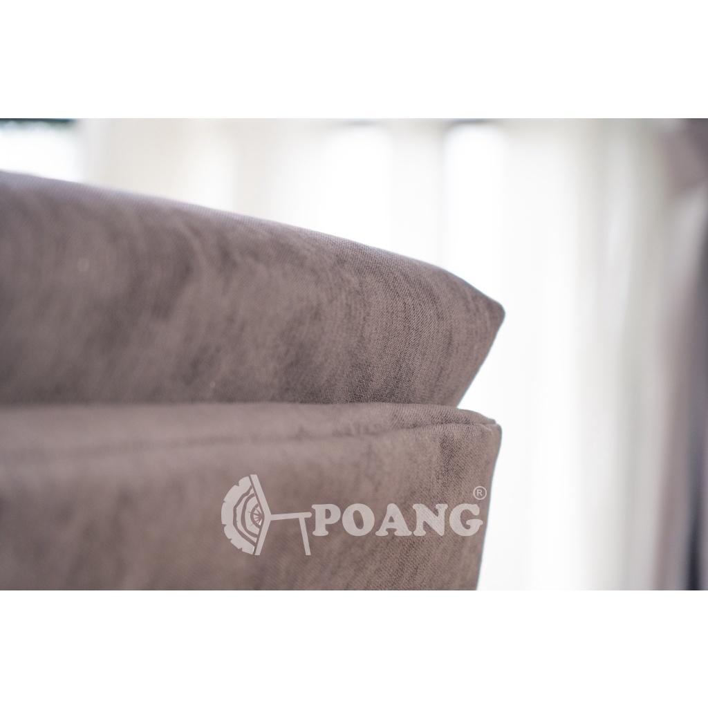 Ghế thư giãn | POANG | plywood óc chó/bạch dương | vải cotton | nâu | R67xS139xC86 cm