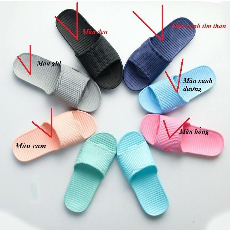 Dép xốp siêu nhẹ đi trong nhà giao màu ngẫu nhiên theo giới tính
