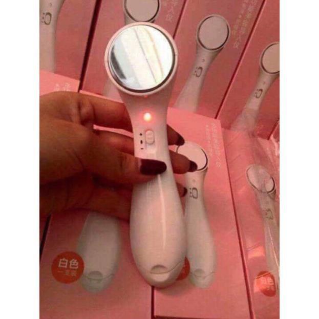 Máy Massage Mặt Cầm Tay Mới Ion DS309, Siêu Thoàng Lỗ Chân Lông, Giúp Mịn Da Mặt