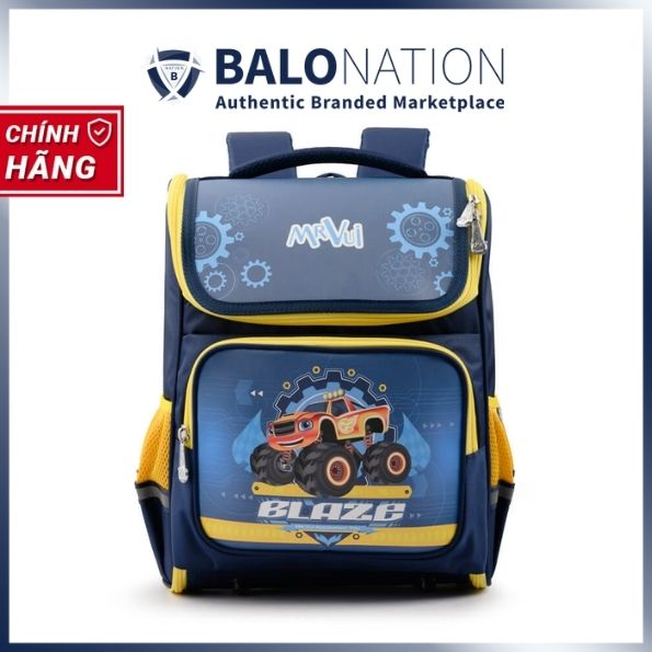 Balo Chống Gù Học Sinh Tiểu Học Bé Trai Lớp 1-4 MR VUI 925 - Hàng Chính Hãng